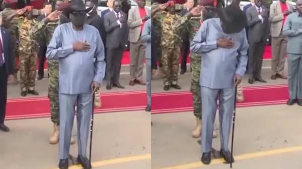 南蘇丹總統當眾失禁影片瘋傳